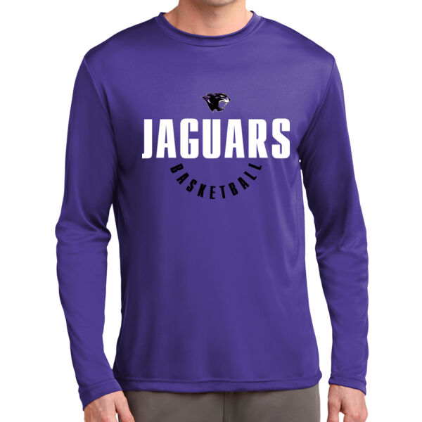 Toby Johnson Basketball Purple Long Sleeve PosiCharge Competitor Tee Thumbnail