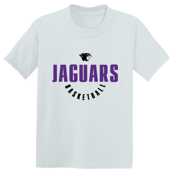 Toby Johnson Basketball White Youth PosiCharge Competitor Tee Thumbnail