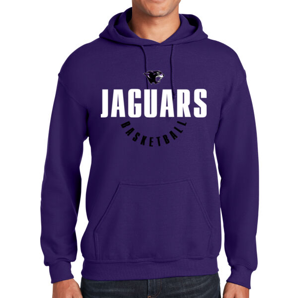 Toby Johnson Basketball Purple Heavy Blend Hooded Sweatshirt Thumbnail