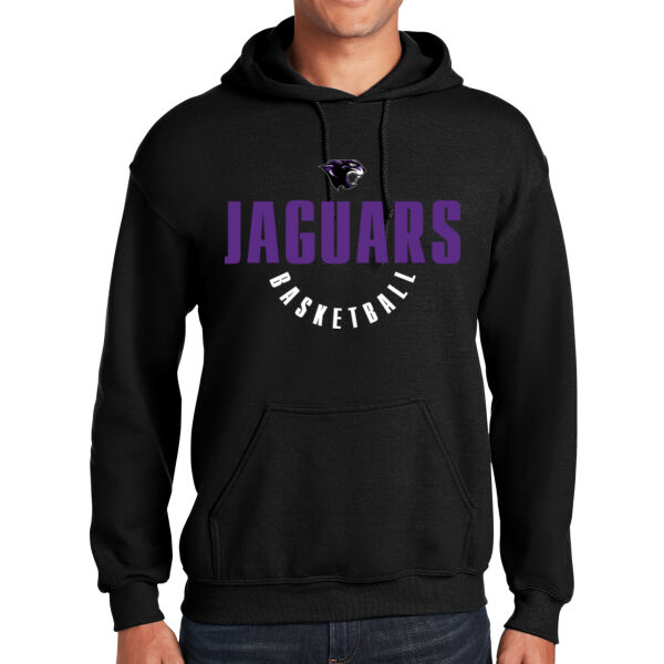 Toby Johnson Basketball Black Heavy Blend Hooded Sweatshirt Thumbnail